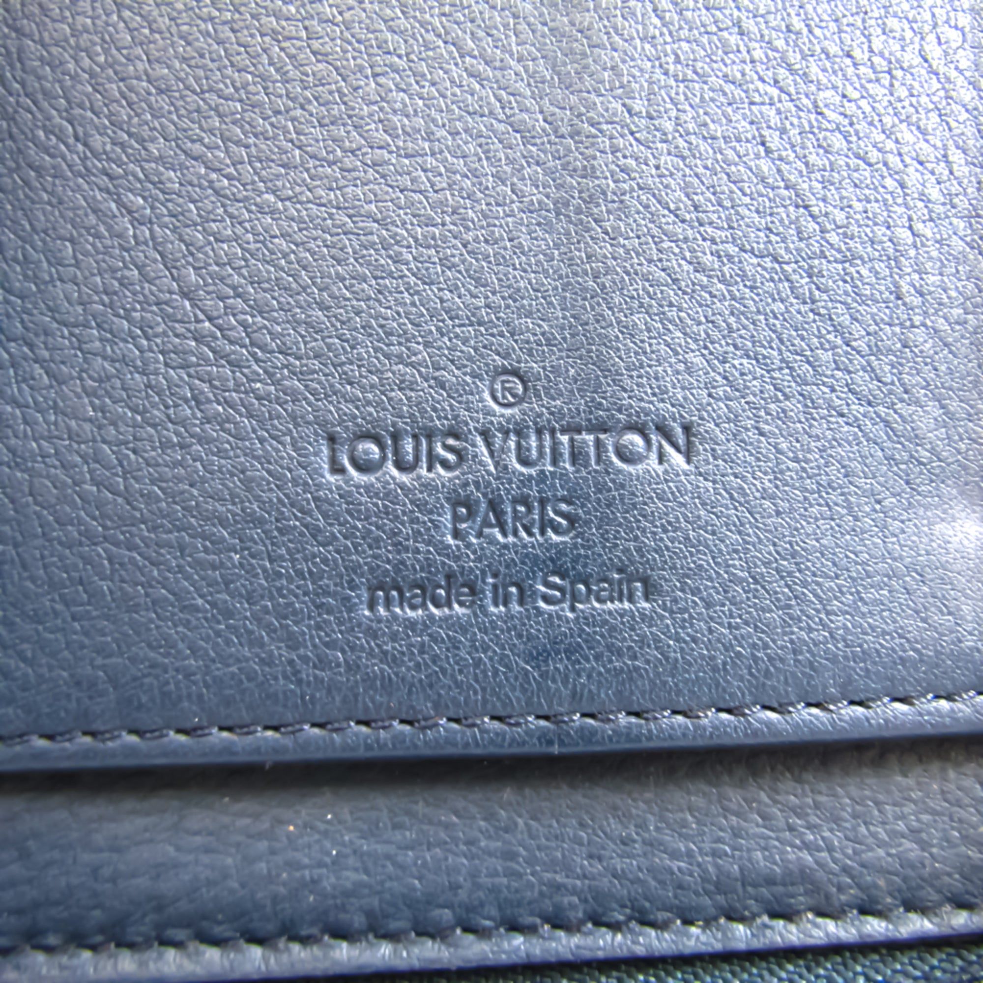 Louis Vuitton Zippy Wallet Vertical Long Taurillon M58823 Leather Spain  Year 2016 Navy CA2156 Zipper wallet ??? Men's