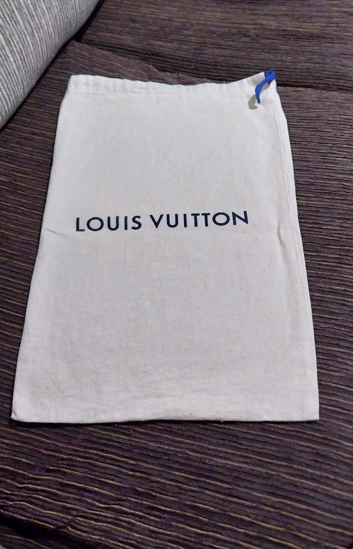 Louis Vuitton, Bags, Authentic Louis Vuitton Shoes Drawstring Dust Bag  Set Of 2