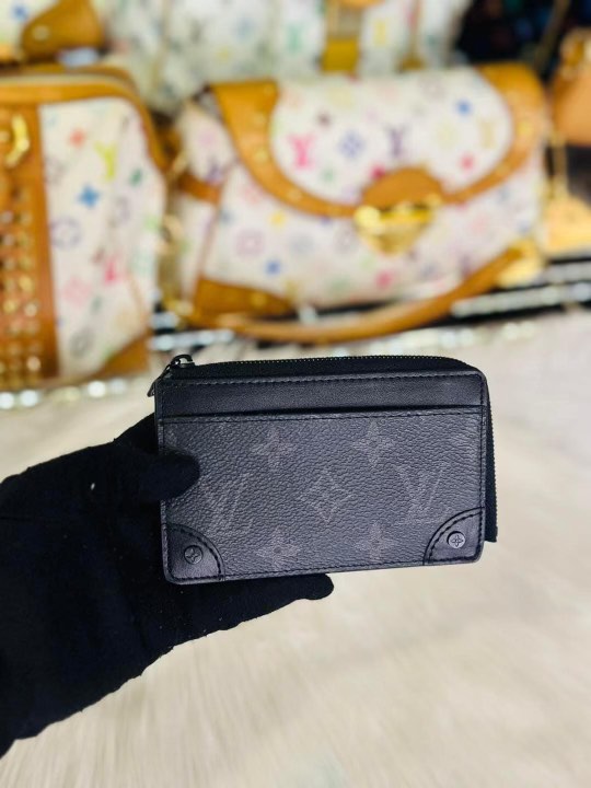 Louis Vuitton ID Clear Card Holder, Luxury, Bags & Wallets on Carousell