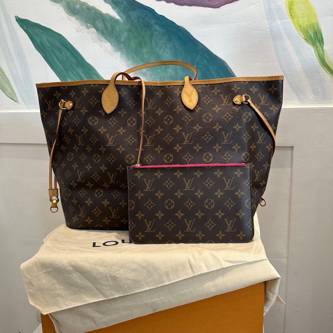 LV Neverfull MM, Luxury, Bags & Wallets on Carousell