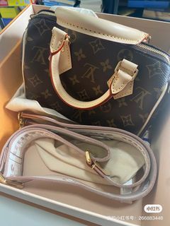 LV speedy size 20, Luxury, Bags & Wallets on Carousell