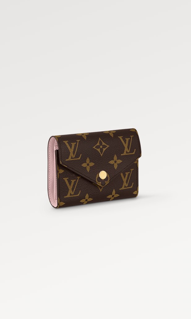 Louis Vuitton Victorine Wallet Pink in Coated Canvas with Gold-tone - US