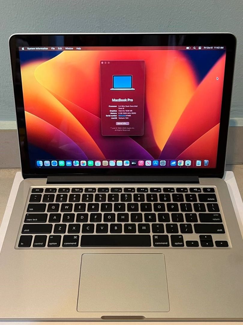 MacBook Pro Retina 13-inch Late 2013 2.4 GHz, 8GB RAM, Computers & Tech,  Laptops & Notebooks on Carousell
