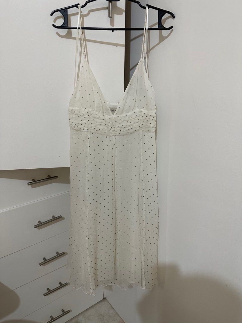 Mango Suit Polka Dot Night Dress
