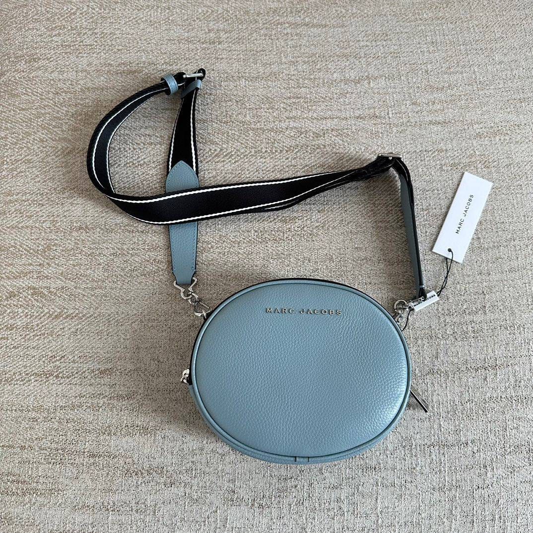 Marc Jacobs Rewind Oval Leather Crossbody, Luxury, Bags & Wallets on