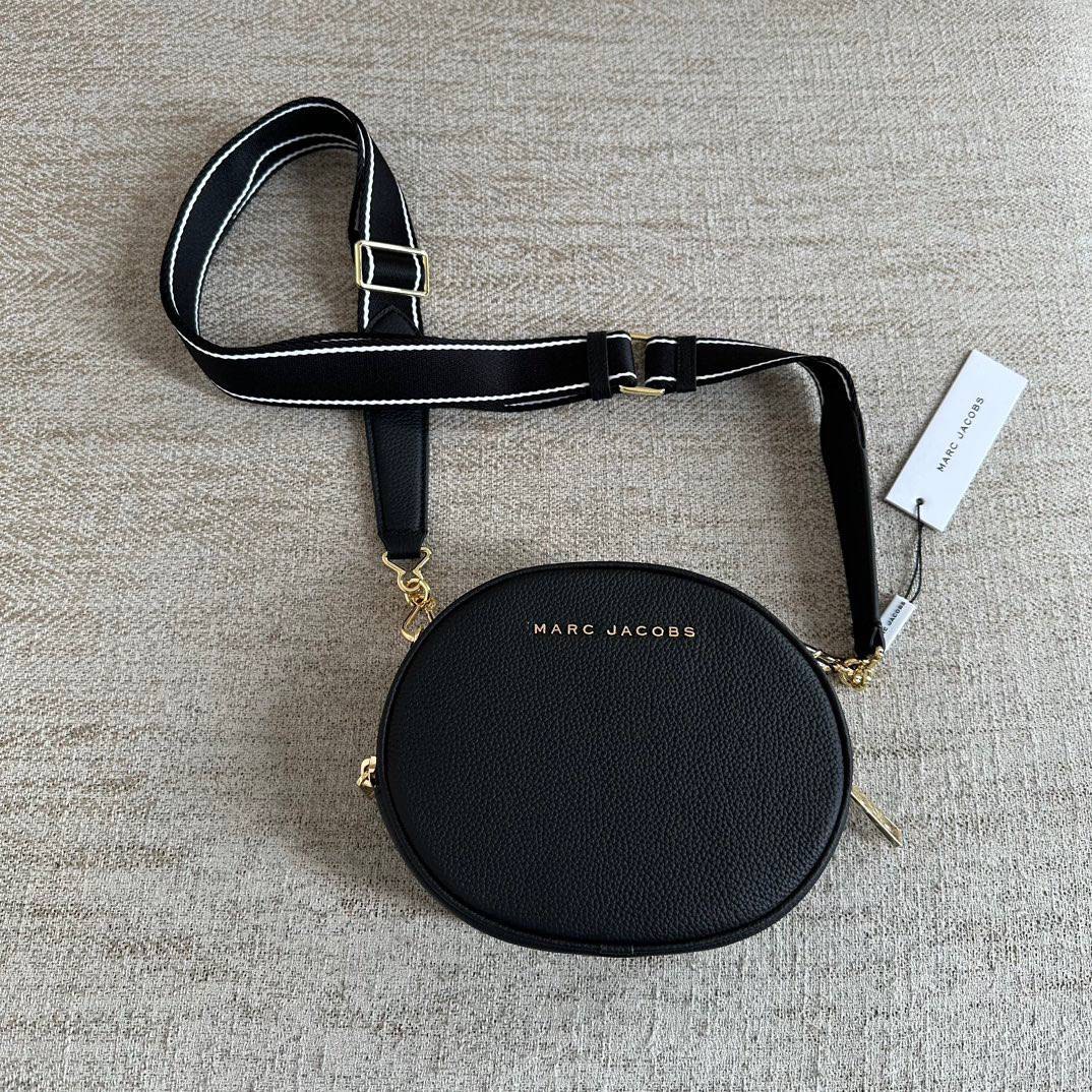 Marc Jacobs Rewind Oval Leather Crossbody, Luxury, Bags & Wallets on
