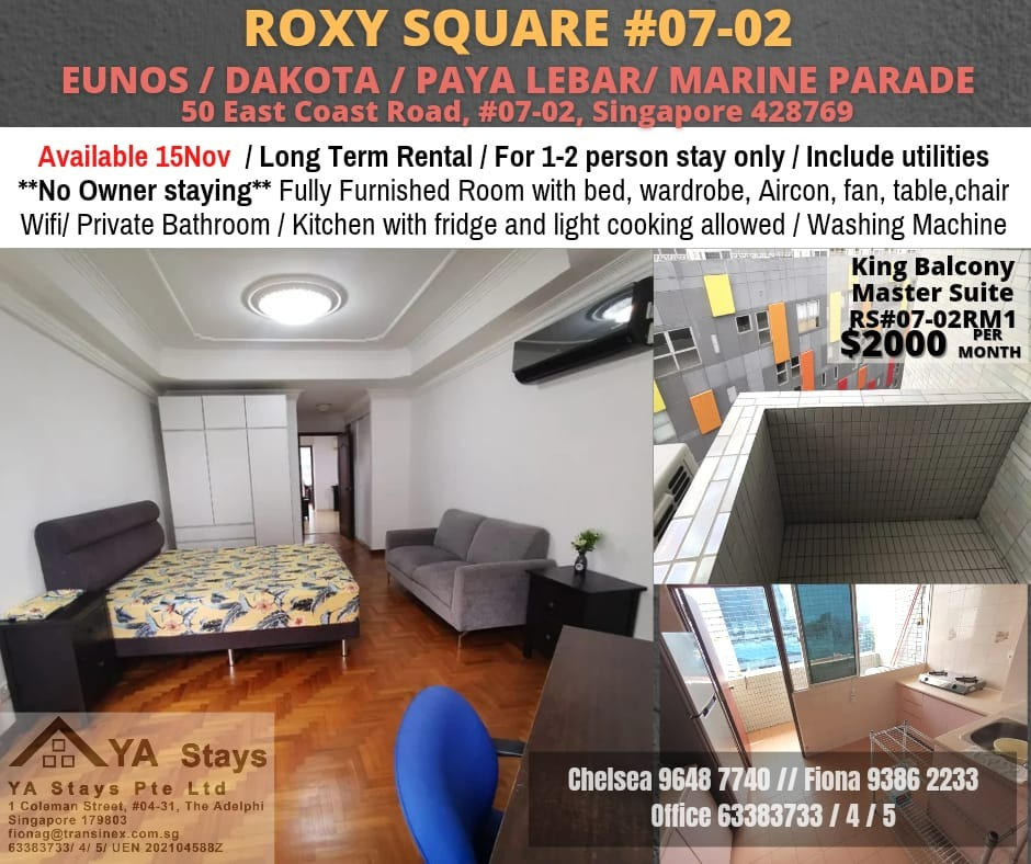 Master Room/couple or 2 pax in a room/no Owner Staying/No Agent Fee ...
