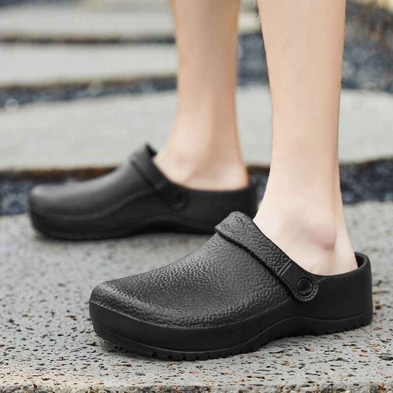 Men Non Slip Chef Shoes Baking Shoes Waterproof Kitchen Shoes