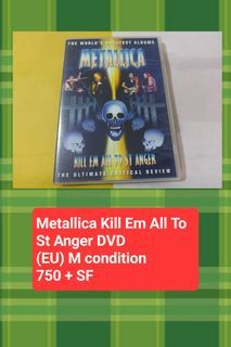 Metallica Kill Em All To St Anger DVD (unsealed)