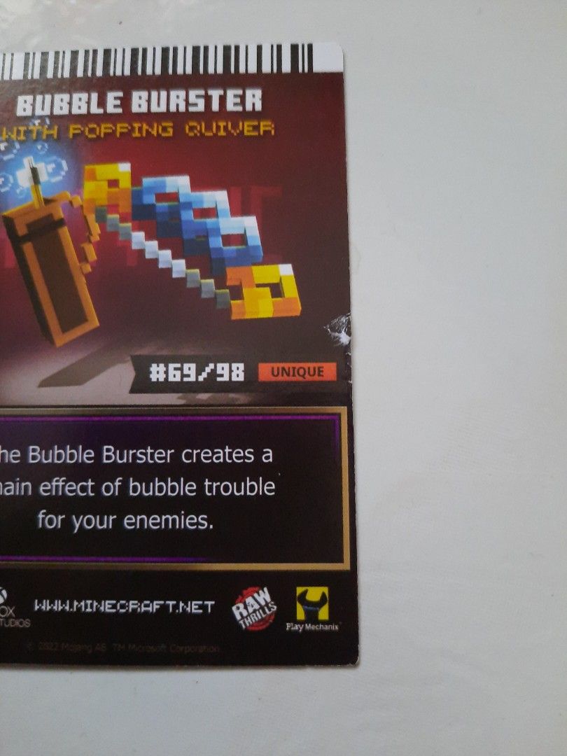 Minecraft Cards Hobbies Toys Toys Games on Carousell
