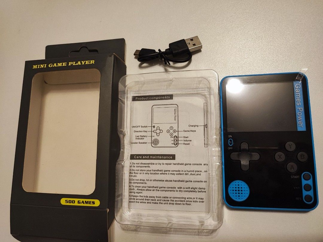 Mini game shop console 500 games