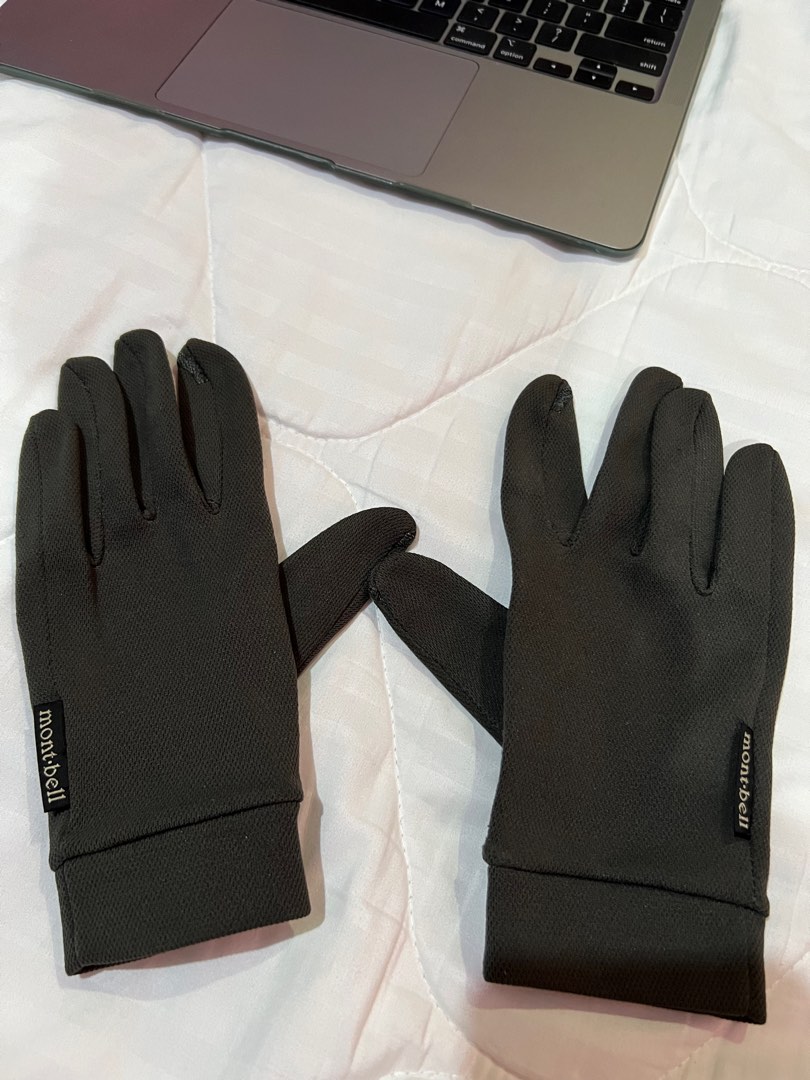 Gants Fingerless (sans Doigts) Mont Bell - Taille M - Gris - Pour Femme - Occasion