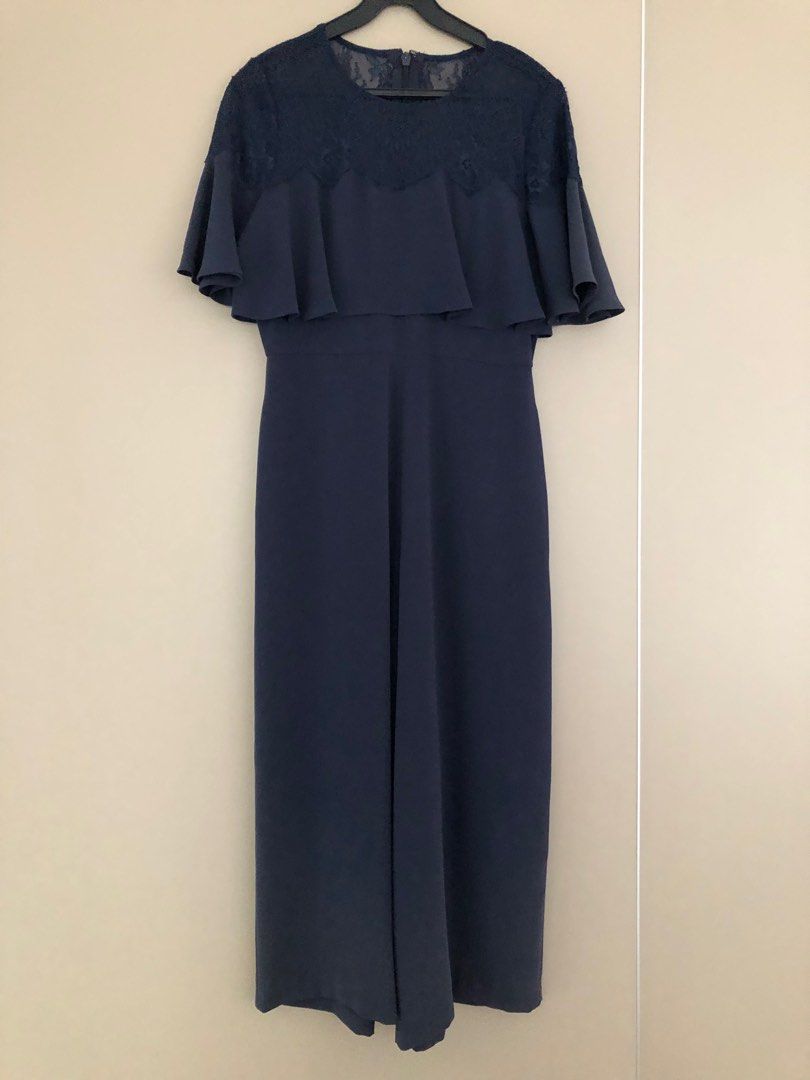 Bcbg navy jumpsuit new arrivals