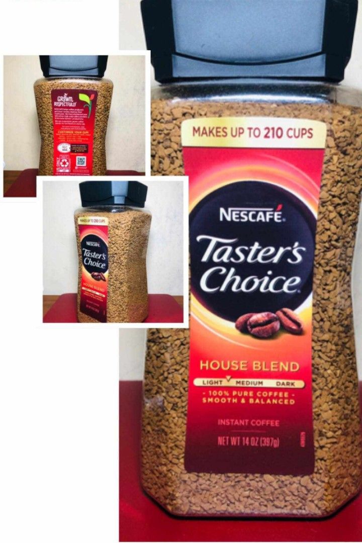 Nescafé Taster's Choice House Blend Instant Coffee – 80 Single-Serve Packets