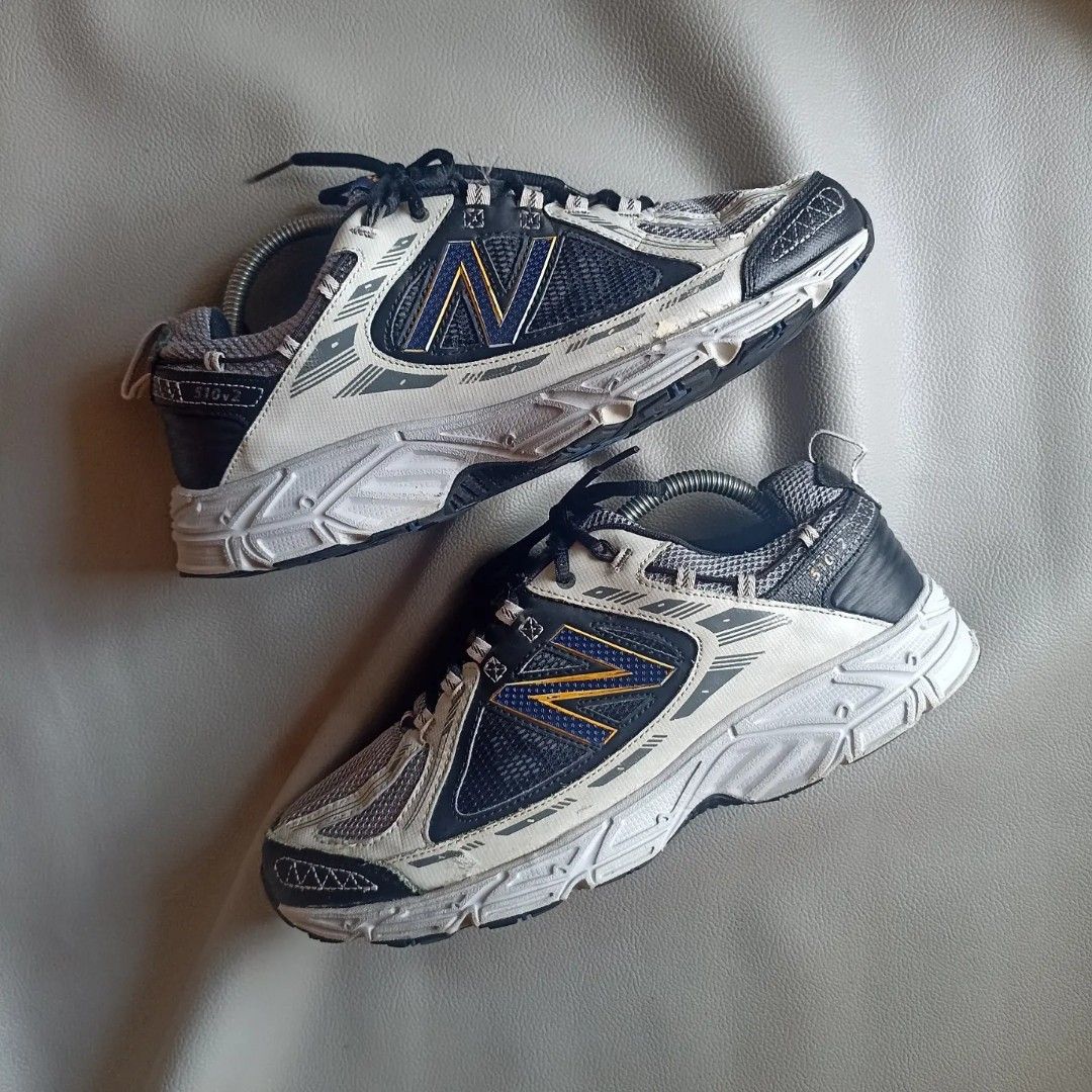 New Balance 510 V2 Grey Black Yellow Fesyen Pria Sepatu