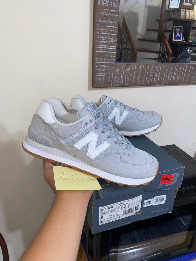 New balance 574 gingham outlet