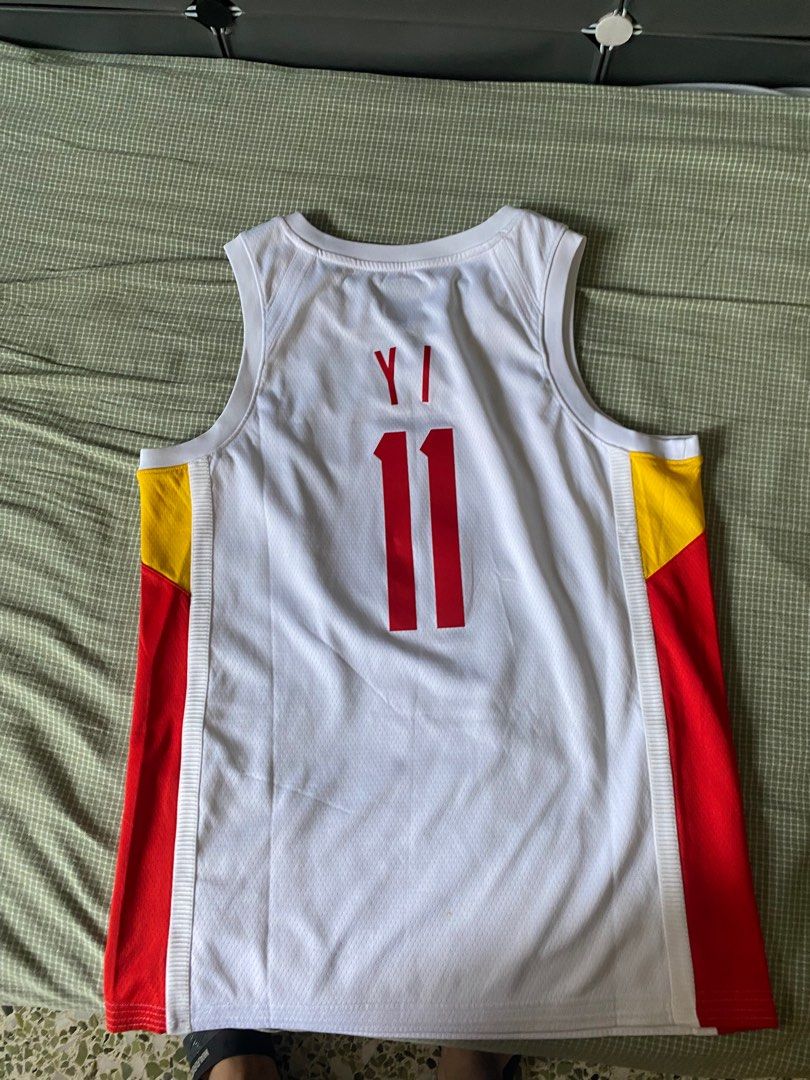 Nike basketball jersey Yi Jianlian China basketball Olympics NBA Jersey