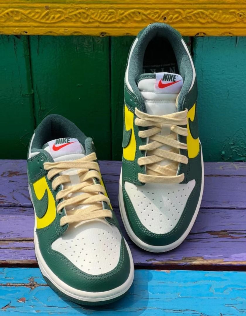 🔥🔥全新有盒Nike Dunk Low “Noble Green” 防滑耐磨低幫板鞋女款綠色