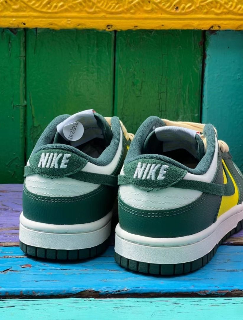 🔥🔥全新有盒Nike Dunk Low “Noble Green” 防滑耐磨低幫板鞋女款綠色