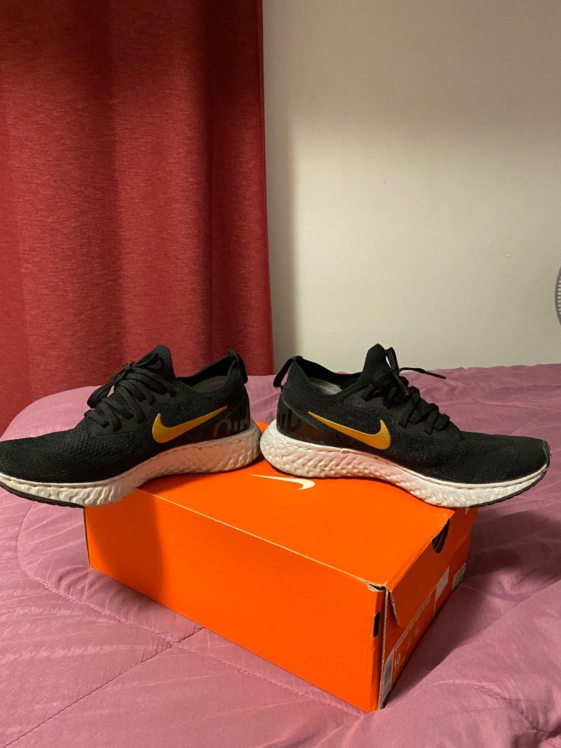 Epic react flyknit discount gold