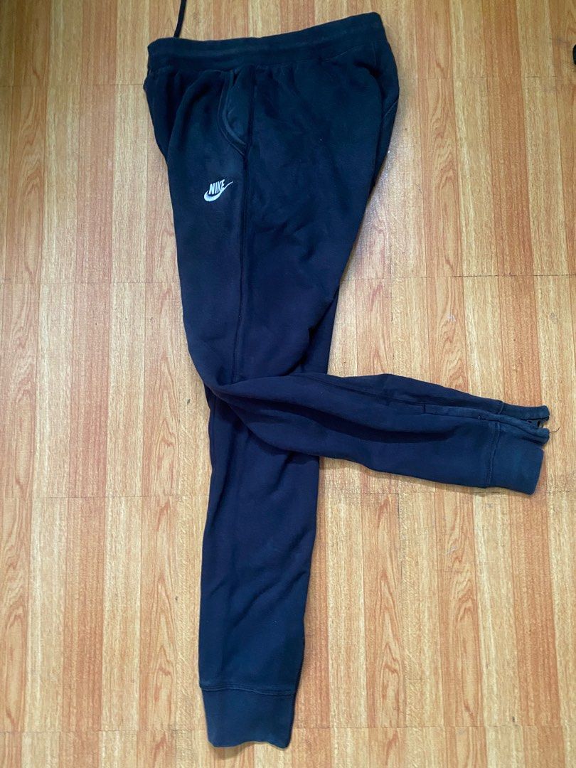 Nike jogger with 2025 zipper