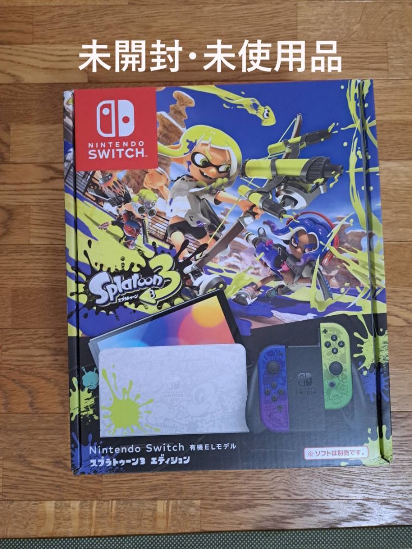 Nintendo Switch（有機EL型號） Splatoon 3, 電子遊戲, 電子遊戲機