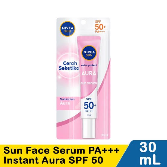 Nivea sunscreen pink, Kesehatan & Kecantikan, Kulit, Sabun & Tubuh di