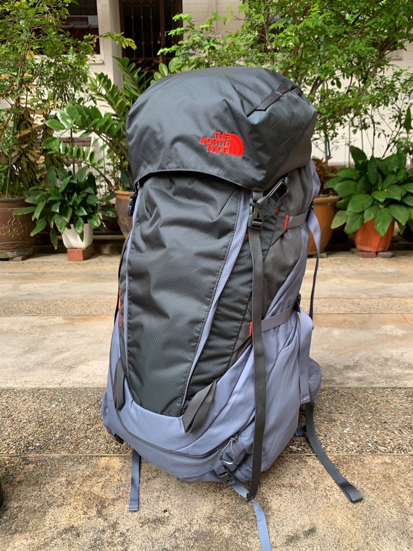 North Face Terra 65 Grisaille Backpack Men s Fashion Bags