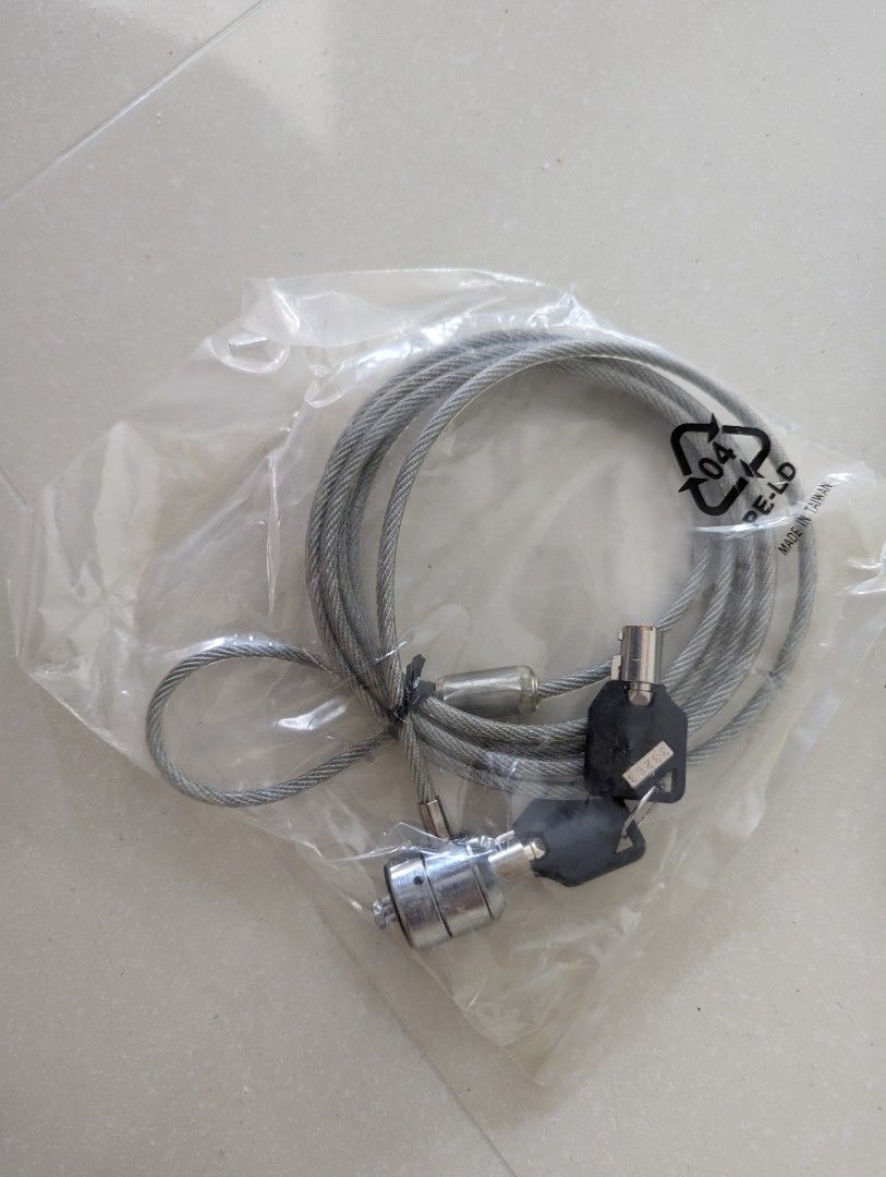 Notebook Cable Lock, Computers & Tech, Parts & Accessories, Other ...