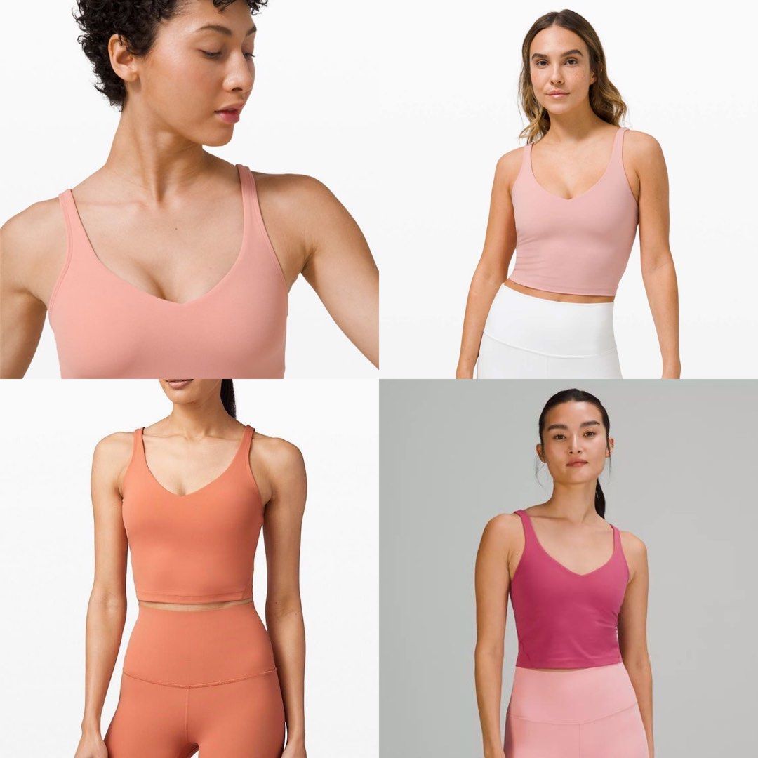 Lululemon align tank top pink US4, Women's Fashion, Activewear on Carousell