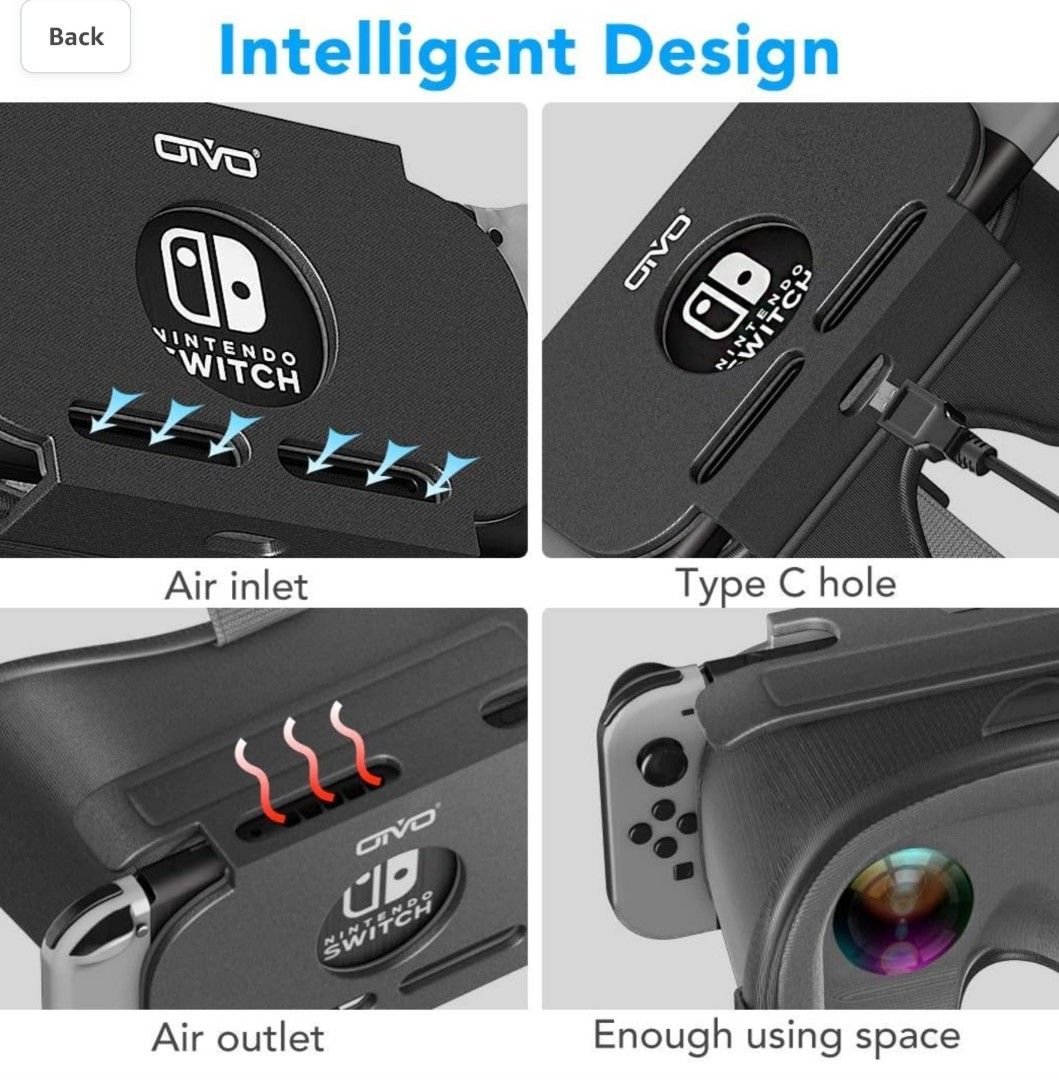 Oivo vr headset for nintendo switch discount review