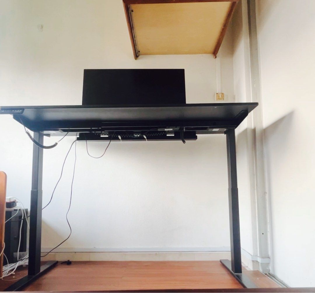 Zero Table Omnidesk Zero Electric Computer Table, Furniture & Home Living ...