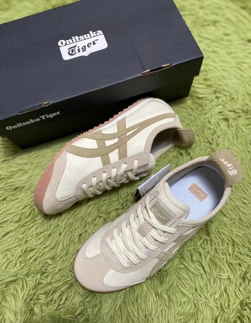 Onitsuka Tiger Mexico 66 Casual Shoes Unisex Gray Brown Women s