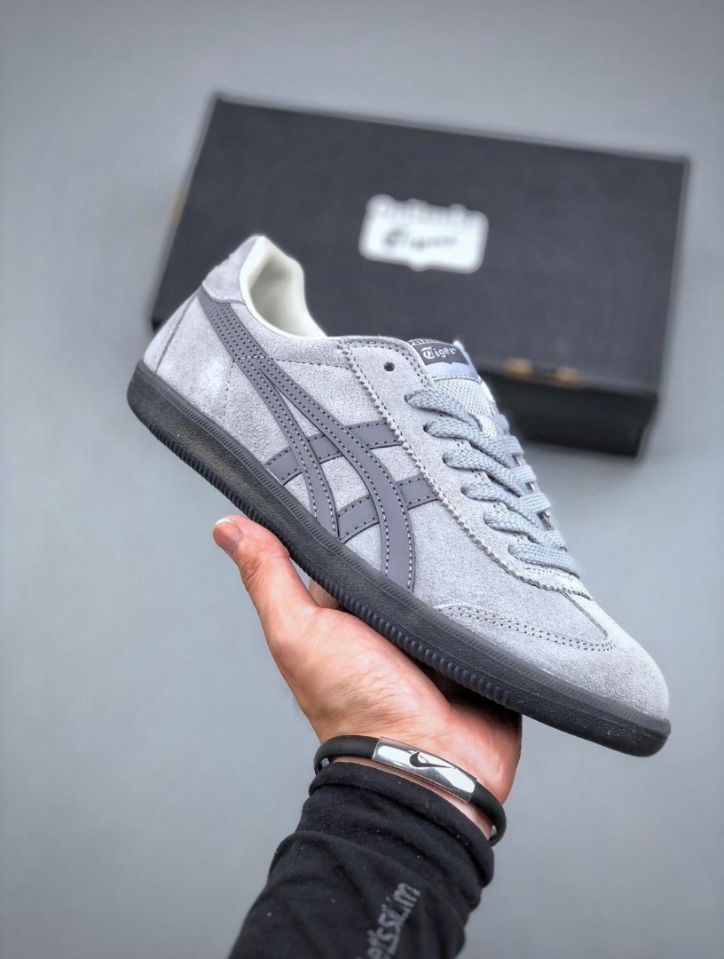 Onitsuka Tiger Tokuten Grey, Men's Fashion, Footwear, Sneakers on Carousell