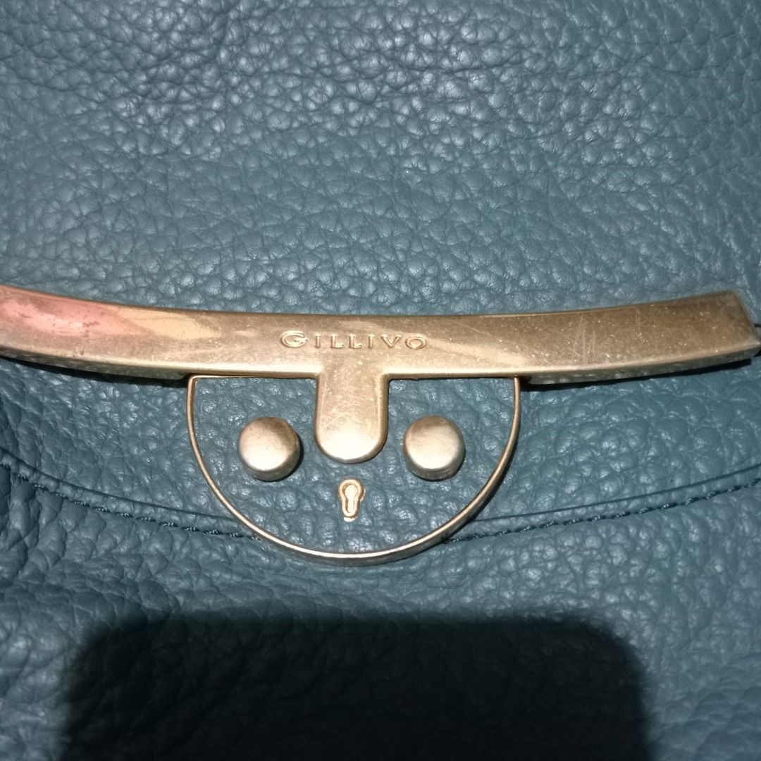 Original Gillivo Authentic Leather preloved, Women's Fashion, Bags ...