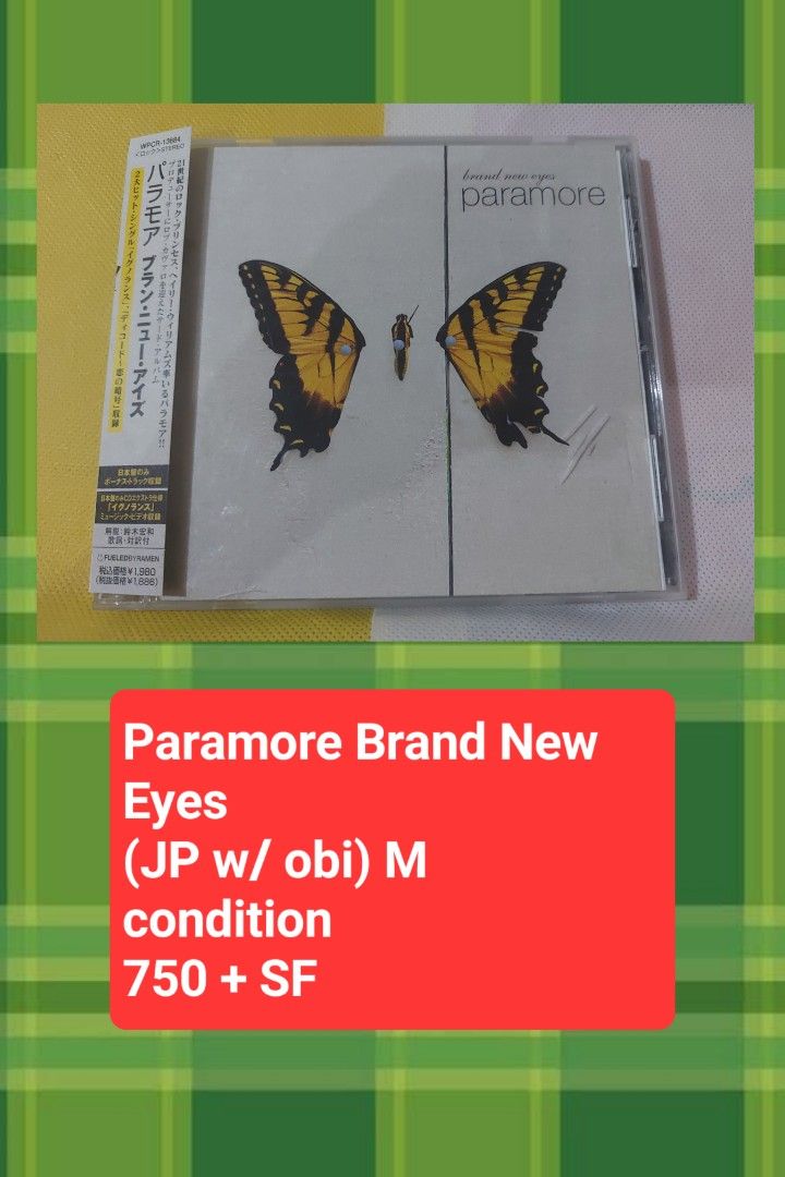 PARAMORE Brand New Eyes CD