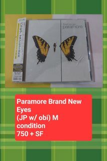 Paramore Brand New Eyes CD (unsealed)
