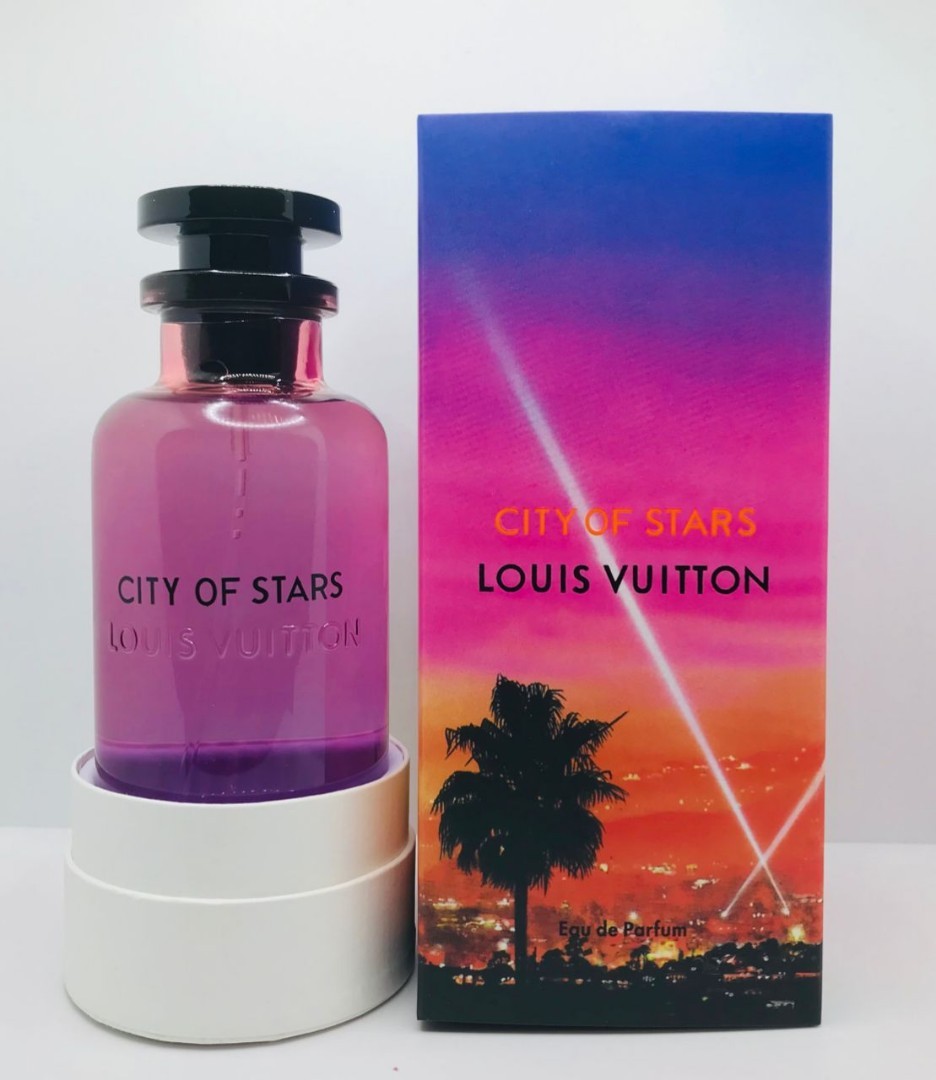 Empty perfume box Louis Vuitton City of Stars fragrance gift box
