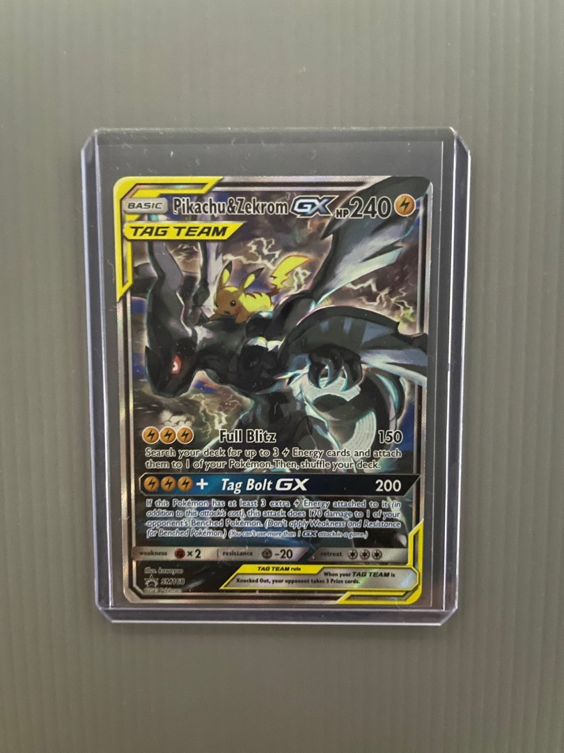 Pikachu & Zekrom GX - SM - Team Up - Pokemon