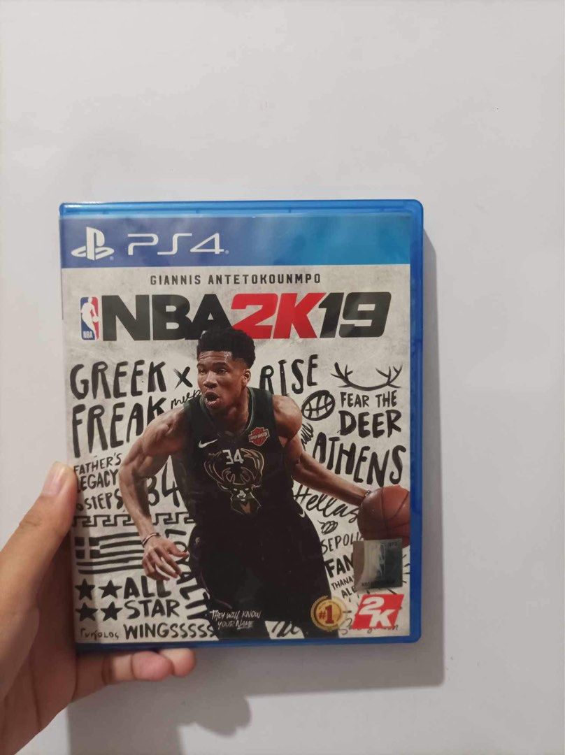 Playstation 4 PS4 NBA 2K19 CD Game Video Gaming Video Games
