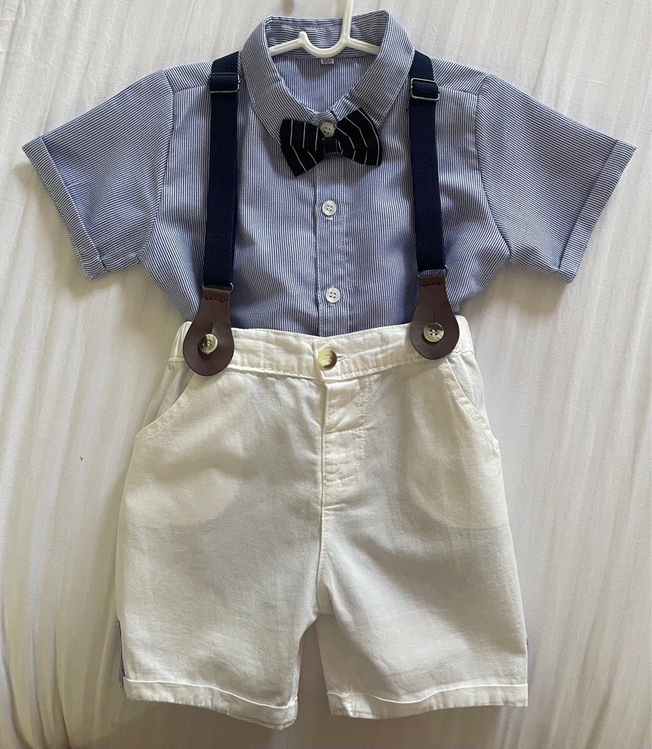 Polo suspenders outlet and bow tie
