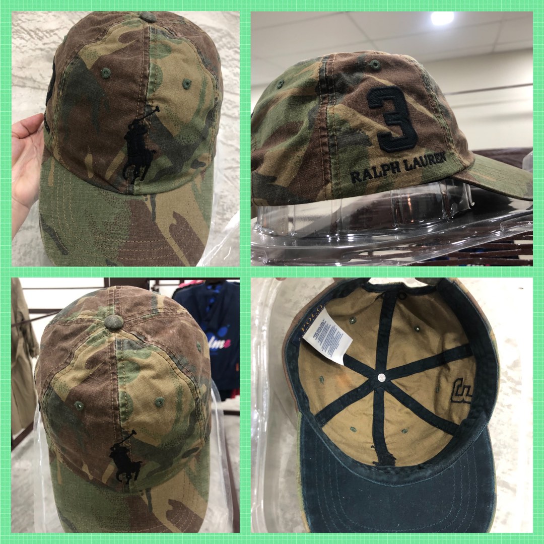 Polo Cap Camo Original item bundle item Men s Fashion Watches