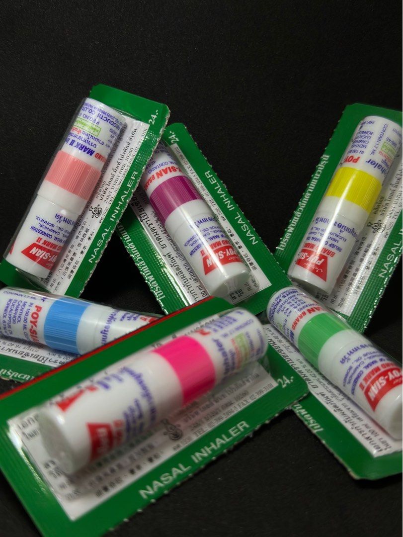 Max 2 Inhaler Poy-Sian Mark II Inhalers, Beauty & Personal Care, Fragrance ...