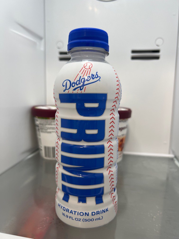 Prime - LA Dodgers limited edition, Food & Drinks, Beverages on Carousell
