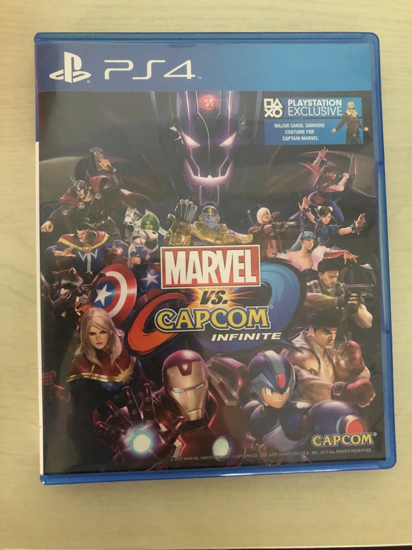 PS4 Marvel vs Capcom, Video Gaming, Video Games, PlayStation on Carousell