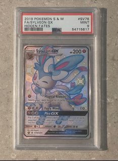 2019 Pokemon Sun & Moon Full Art Gardevoir GX #SV75 Hidden Fates PSA 10