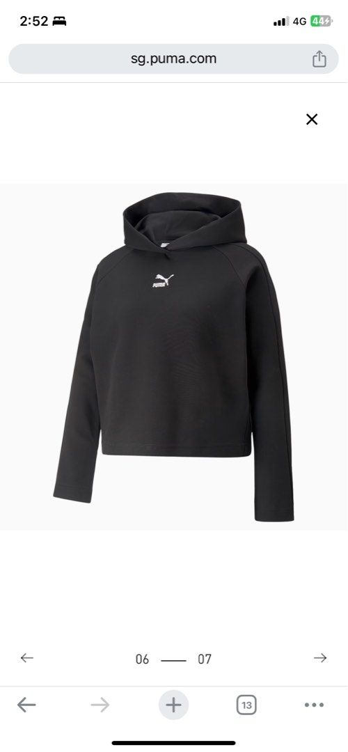 Puma funnel clearance neck hoodie