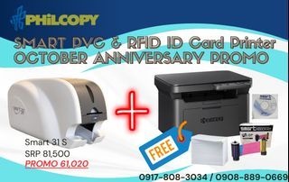 PVC ID Printer October Anniversary Promo