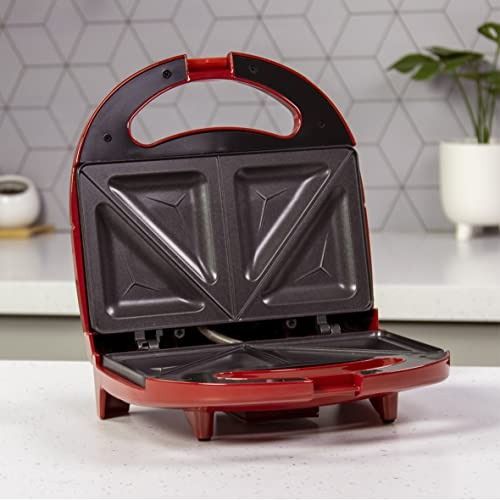 Quest 35149 Sandwich Toastie Maker | Red | 750W Stick Hot Plates | None ...