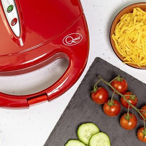Quest 35149 Sandwich Toastie Maker | Red | 750W Stick Hot Plates | None ...
